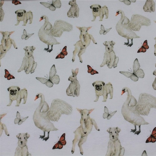 Jersey babytiere 100x150 - babytiere, cm
