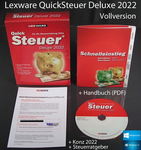 Lexware quicksteuer deluxe - lexware,