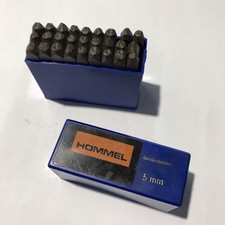 Schlagbuchstaben Stempel Schlagstempel A -Z, Schriftgröße 5 mm  (R-44)