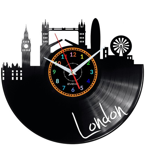 London wanduhr uhr geschenk - london,