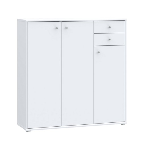 Kommode weiß 109 cm - kommode,