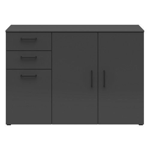 Sideboard anthrazit 120 cm - -,