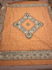 Beauville Tischdecke 100% Baumwolle, Made in France, 160x160 cm, Barock Design