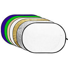 7in1 Faltreflektor Set + Diffusor + Hintergrund 60 x 90 cm