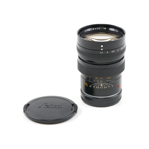Leitz 75mm summilux - leitz, summilux-m