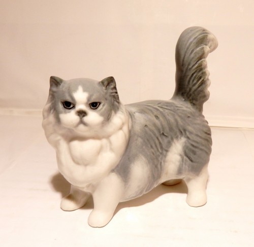 Perserkatze porzellan figur - perserkatze,,