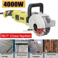 4000W Elektrische Mauernutfräse Schlitzfräse Mauerfräse Wandfräse mit Wasserpump