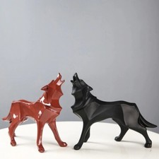 Moderne Kunst Wolf Figuren