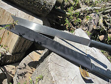 2x XL Stahl MACHETE Messer leichtes BUSCHMESSER AXT SÄGE Beil Outdoor Angeln Mi1