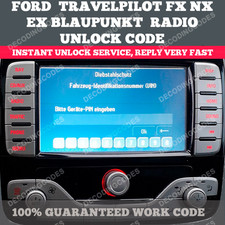 FORD RADIO CODE SERVICE TRAVEL