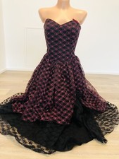 Gothic Ball Kleid Midi Spitze