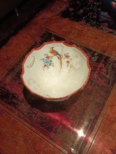 Silesia Foreign Porzellan Schälchen handbemalt Schlesien um 1930