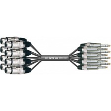 Studio Multicore Eco 8, XLR-Kl