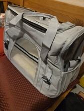 Neu: Haustier Transporttasche Katze Hund Transportbox Tragebox 53x25x34 cm