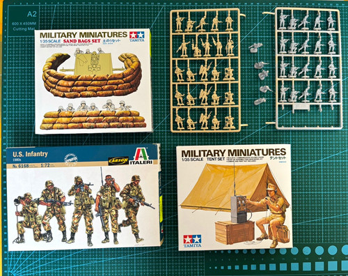 Tamiya italeri konvolut - konvolut, /