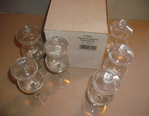 Schladerer schnaps glas kelch - glas,