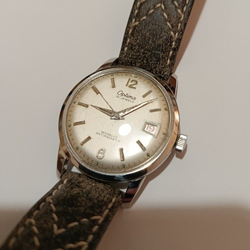 Optima herrenuhr handaufzug - herrenuhr, 21