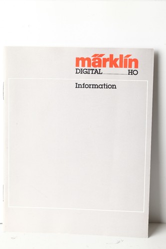 Märklin anleitung für - h0,