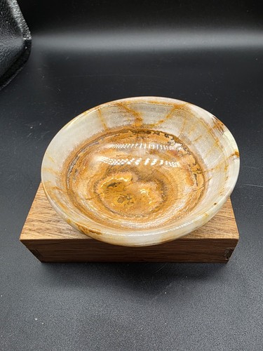Onyx marmor schale 3 cm - onyx, ca.