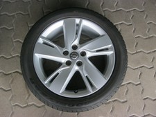 1x Alufelge Sommerreifen Rad Opel Astra J  7Jx17 IS42 LK5x105 215/50R17 91V