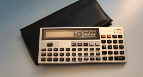 Vintage casio 700p - vintage,
