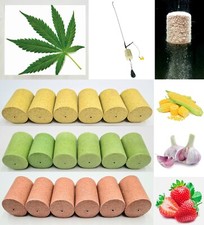 Fischköder mit HANF Presskuchen Plankton MAKUCHA Lockfutter Angeln FUTTER BOMBE