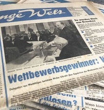 DDR Zeitschrift 1965 bis 1967 Junge Welt Organ Zentralrat FDJ Zeitung