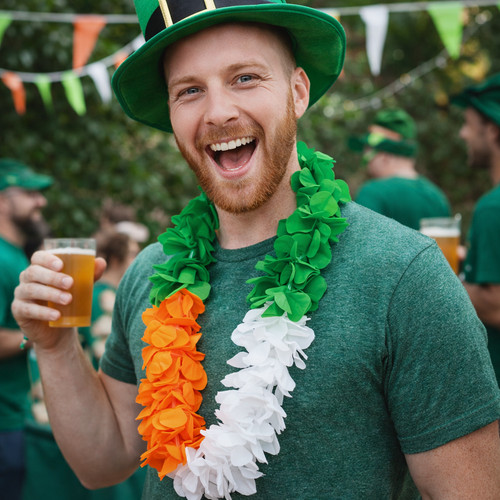 Patricks day lei - st,