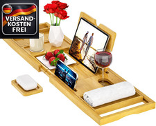 Ausziehbare Badewannenablage