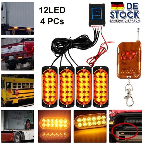 Pcs led auto frontblitzer - 4,