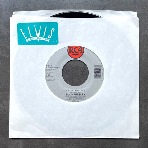 Elvis presley blue - 7",