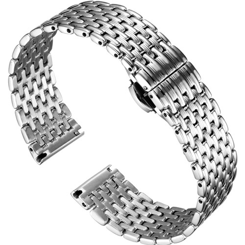 Edelstahl uhrenarmband damen - edelstahl,