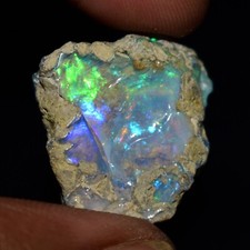 Natürlicher weißer Opal grob