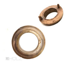 Rosette Fensterolive antik alt Messing Fenstergriff Aufsteckrosette Fensterkn...