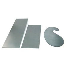 Schreiner Ziehklingen Set 3-teilig gehärteter Stahl 150x65 / 200x65 / 120x70 mm