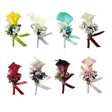 Farbe Berry Corsage Blume