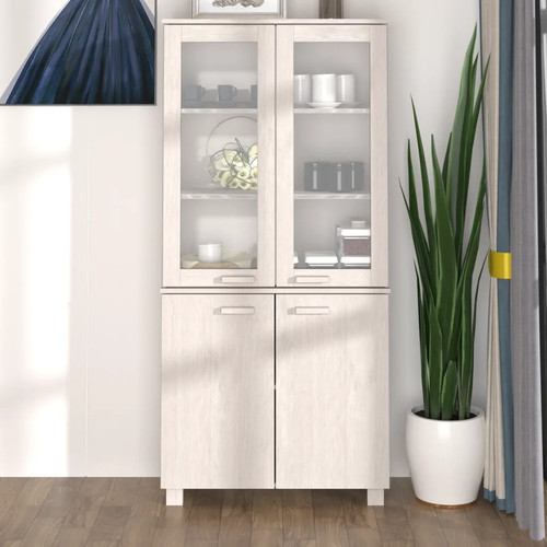Highboard hamar massivholz - highboard,