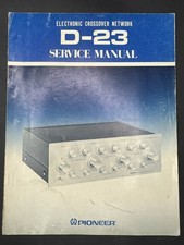 ORIGINAL Pioneer D-23 Service