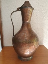 Kupferkanne Kupfervase groß antik