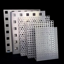 Aluminium Edelstahl Lochbleche