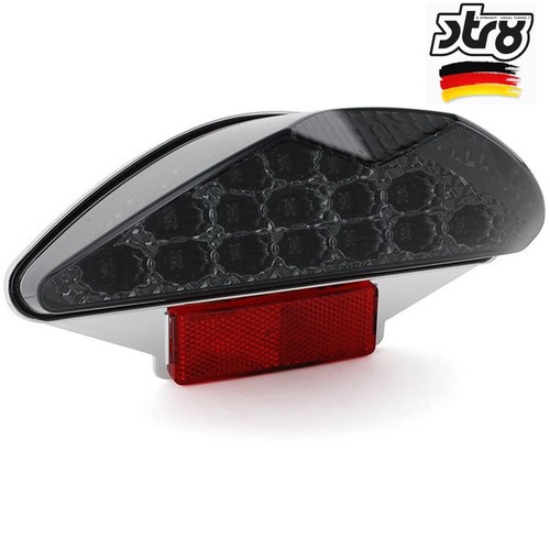 Led rücklicht dunkles - led, glas