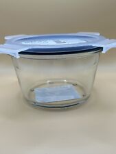 IKEA Vorratsbehälter mit Deckel rund Glas/Kunststoff 600 ml