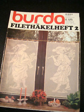 Burda Special M2018 B  Filethäkeln 2   Decken  Gardinen  Modelle Spitzen Kissen