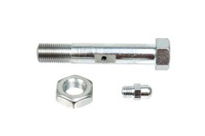 Lagerbolzen zum Sattel für AWO Touren (mit Mutter und Schmiernippel)