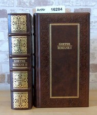 Romane I+ II Goethe, Johann