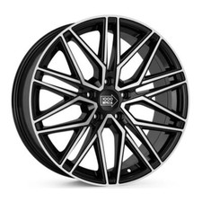 1x 1000 MIGLIA MM1023 black polished 8.0Jx19 5x112 ET45