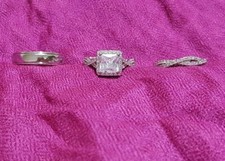 Affordable Trio Wedding Ring