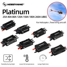 HOBBYWING Platinum Bürstenloser 25/40/80/120/150/180/260A ESC für RC Helicopter