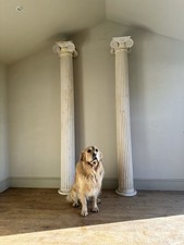 Antike korinthische Säulen