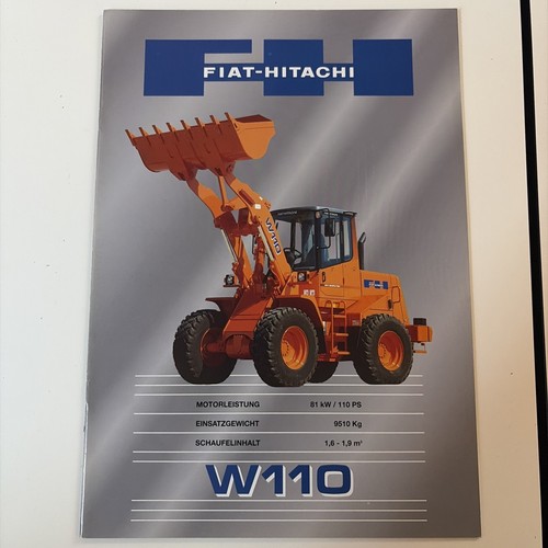 Fiat hitachi w110 radlader - fiat-hitachi,